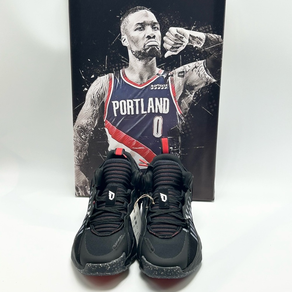 🏀⛹🏽⏰💵⚠️🔴⚫️⚪️adidas - Dame 7 Opponent Advisory Sneakers. - Picture 6 of 16